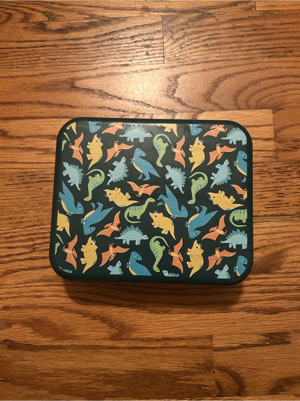 Crofton Blue Dinosaur Patterned Bento Box - Super Convenient for Work/School